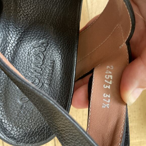 Homers Artisan Sandals Black Suede Womens Size U.S 7.5 - Size‎ 37 1/2 - Picture 10 of 10